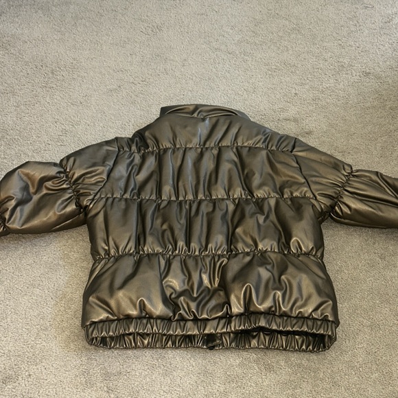 BB DAKOTA Bronze Puffer Jacket Size M - Picture 6 of 6